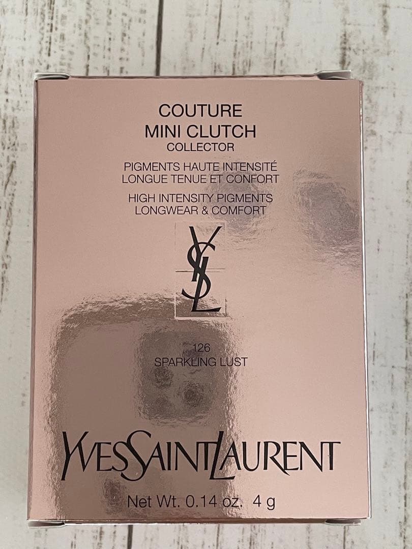 イヴサンローラン クチュールミニクラッチ 126 SPARKLING LUST - メルカリ