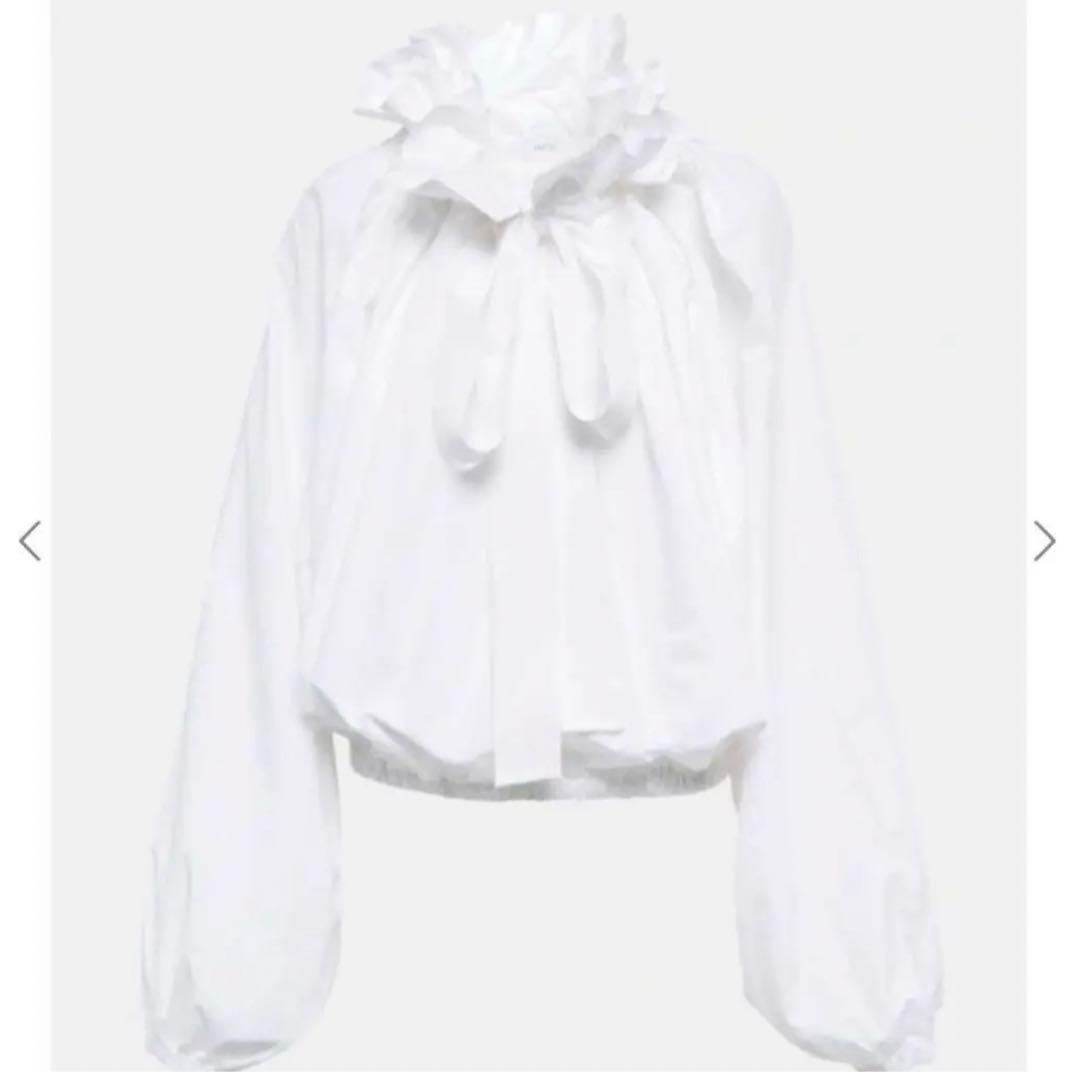 新品未使用】patou リボンギャザーブラウス【タグ付き】 - メルカリ