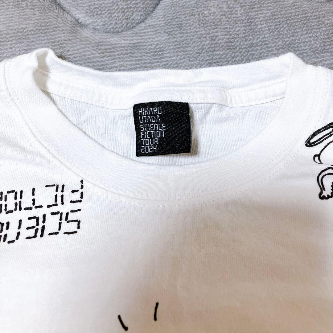 宇多田ヒカル SCIENCE FICTION くまちゃん総柄 Tシャツ Mサイズ - メルカリ