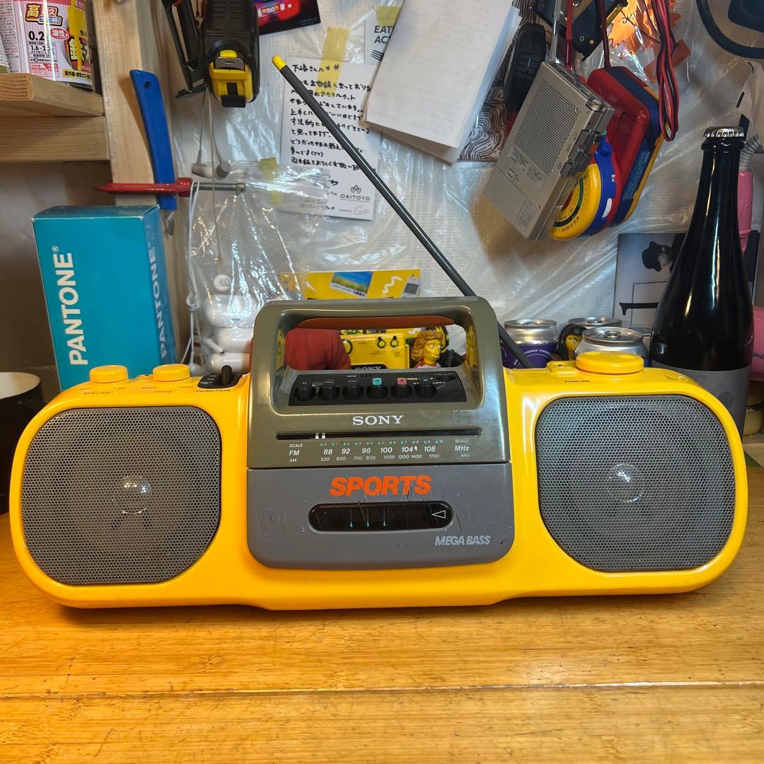 可動品] Sony Sports CFS-904 ラジカセ ソニースポーツ - メルカリ