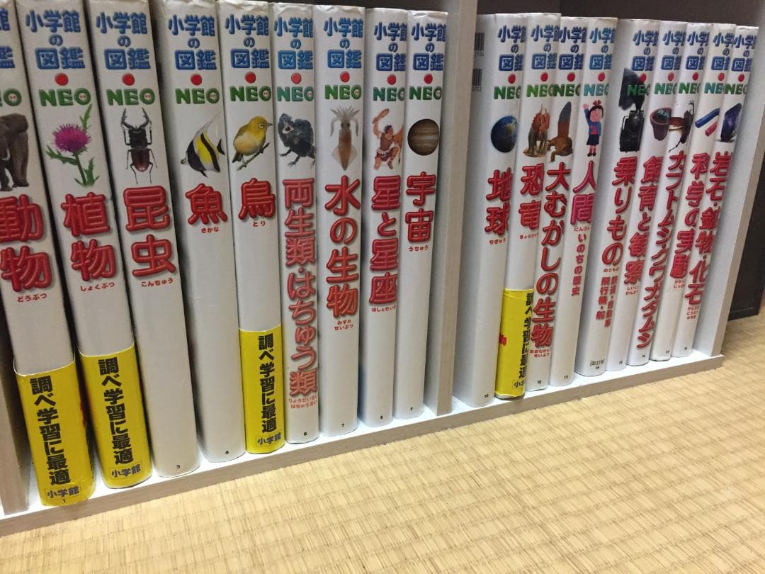小学館の図鑑NEO 小学館の図鑑NEO 1～18巻 18冊セット 小学館の図鑑NEO 小学館の図鑑NEO 1～18巻 18冊セット｜Yahoo!フリマ