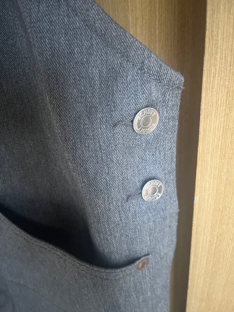 schott オーバーオール XL グレーの通販はau PAY マーケット - 輸入