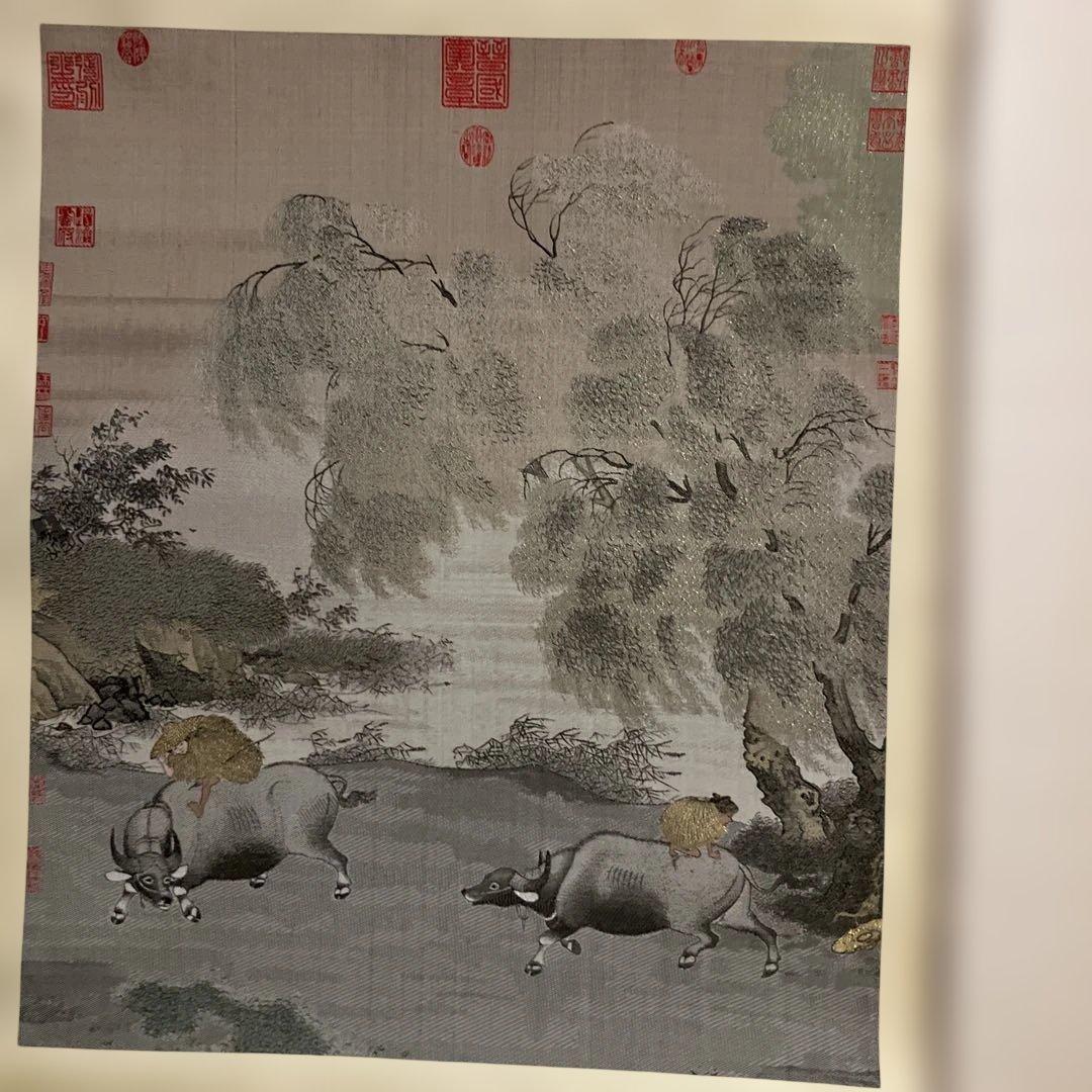 故宮名画 風、雨帰牧図の通販はau PAY マーケット - 輸入雑貨のネット