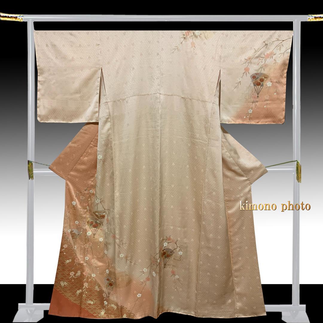 新品、未使用】正絹【極上逸品】トールサイズ【 金彩友禅 刺繍】訪問着