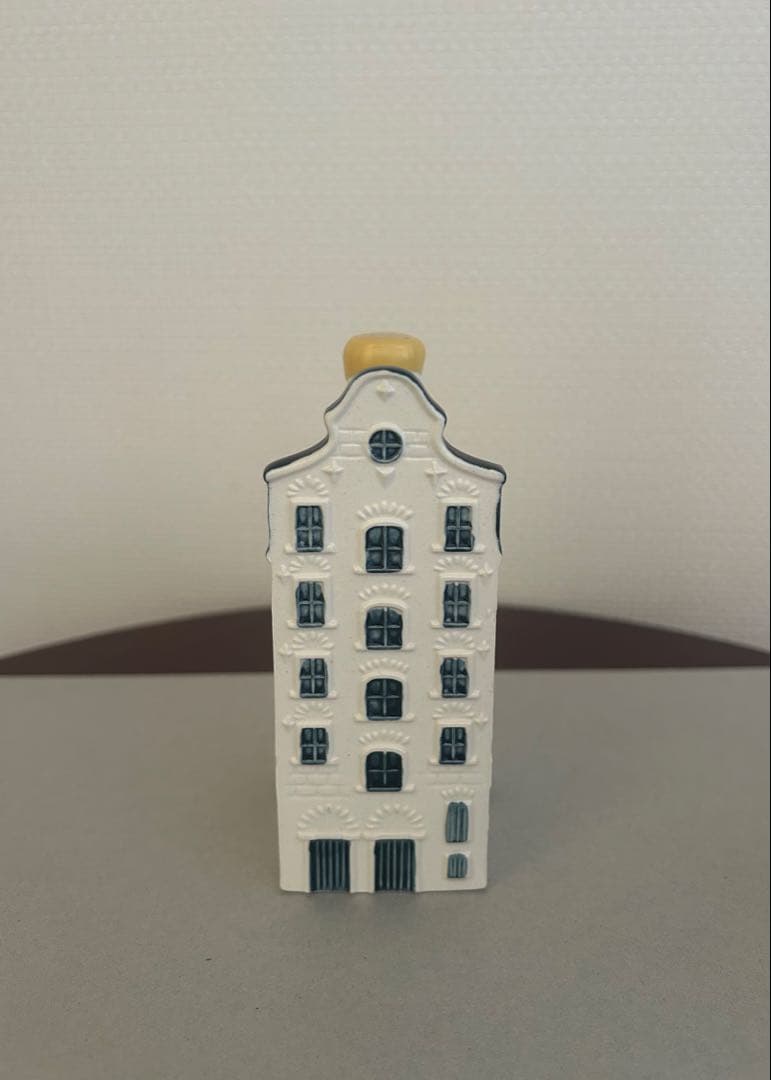 KLMオランダ航空 デルフト焼きミニチュアハウス 3個 - メルカリ