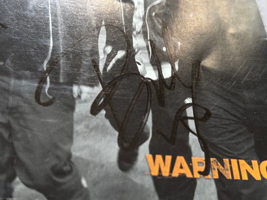 レアGREEN DAY 直筆サインCDWARNING グリーンデイパンクpunk - メルカリ