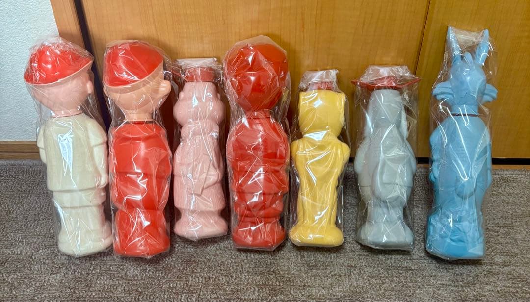 60's USA ヴィンテージ ソーキーボトル7体セット バラ売りOK - メルカリ