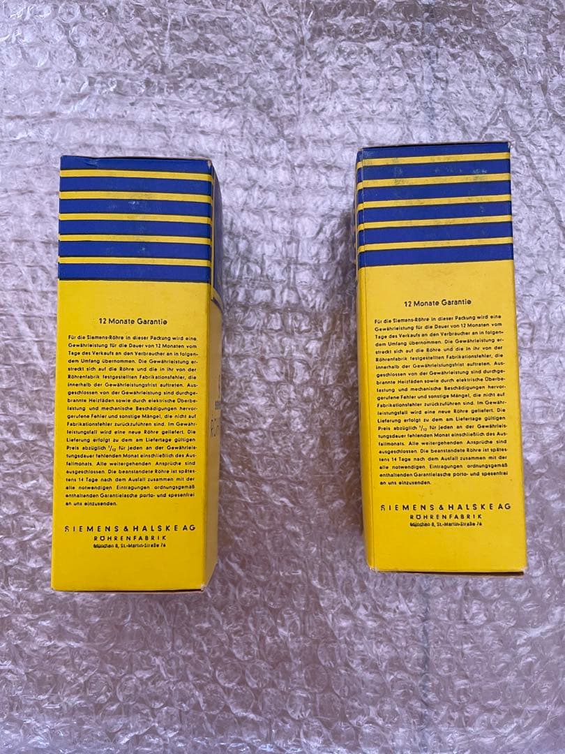 SIEMENS C3g 真空管 2個セット(箱未開け)の通販はau PAY マーケット