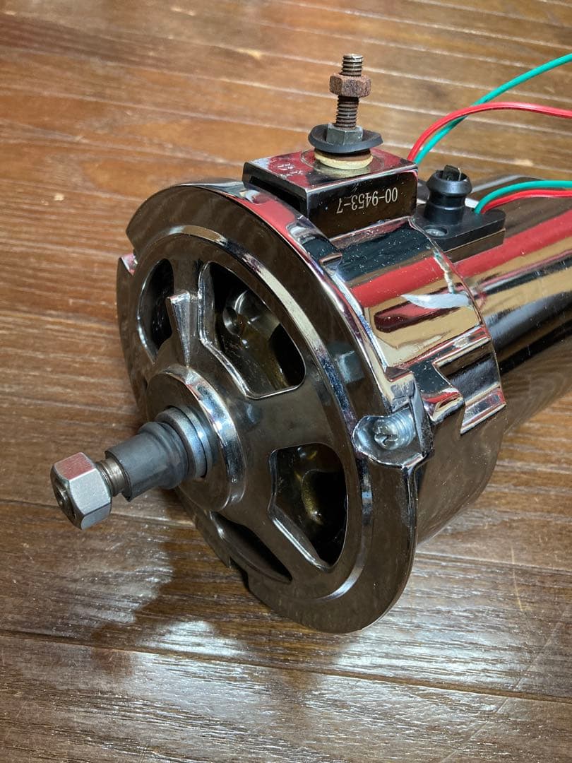 ジャンク扱い★EMPI★空冷ワーゲン・オルタネーター★75A★クローム仕上げ FLAT4 ONLINE SHOP / ELECTRICAL PARTS