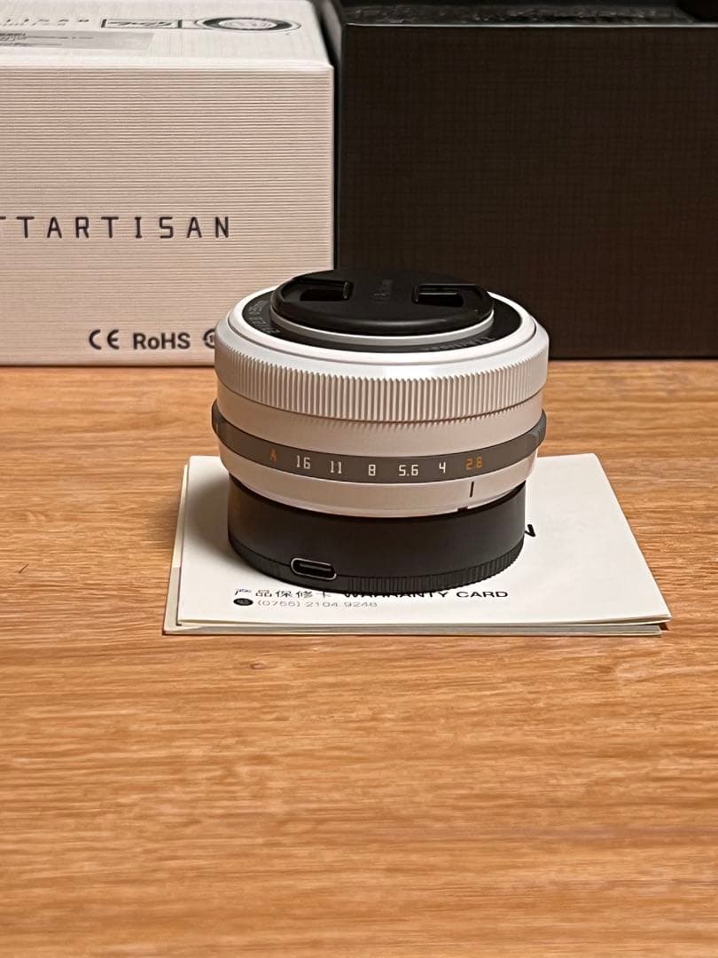 TTArtisan AF 27mm f2.8 Xマウント 単焦点レンズ 銘匠光学 銘匠光学 AF27mm f/2.8 X(S) シルバー 単焦点レンズ (富士フイルムX