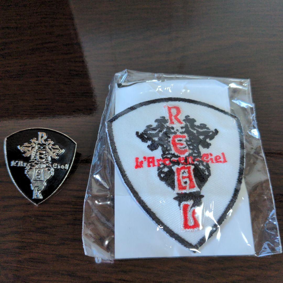 L'Arc-en-Ciel/REALラルク予約特典/ピンバッジ＆刺繍ワッペン - メルカリ