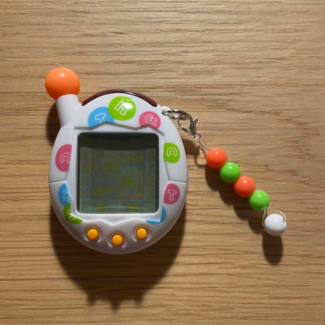 超じんせーエンジョイ！ たまごっち プラス ストラップ オレンジ 黄緑