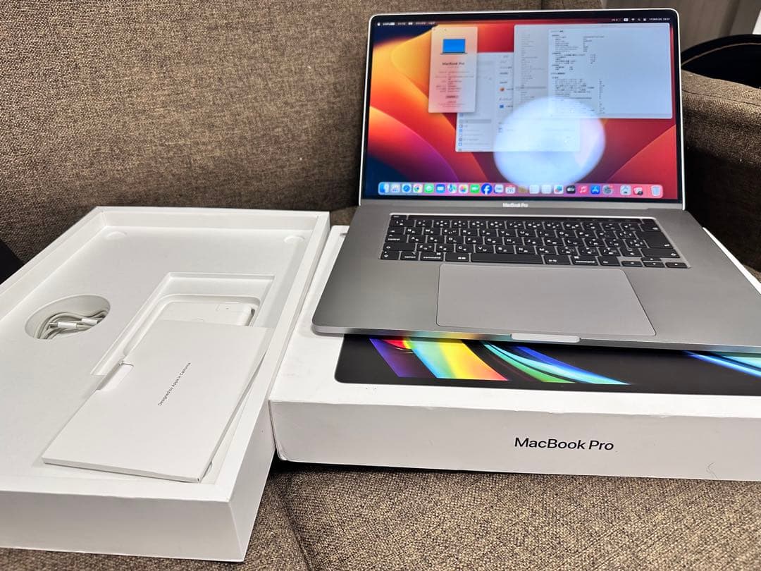 美品　MacBookPro 16 i7- 16- 512 office 永続版 OPEN BOX* Apple MacBook Pro 16