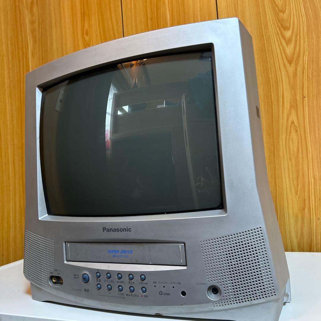 テレビデオ パナソニック 14型ビデオ内蔵テレビ - メルカリ