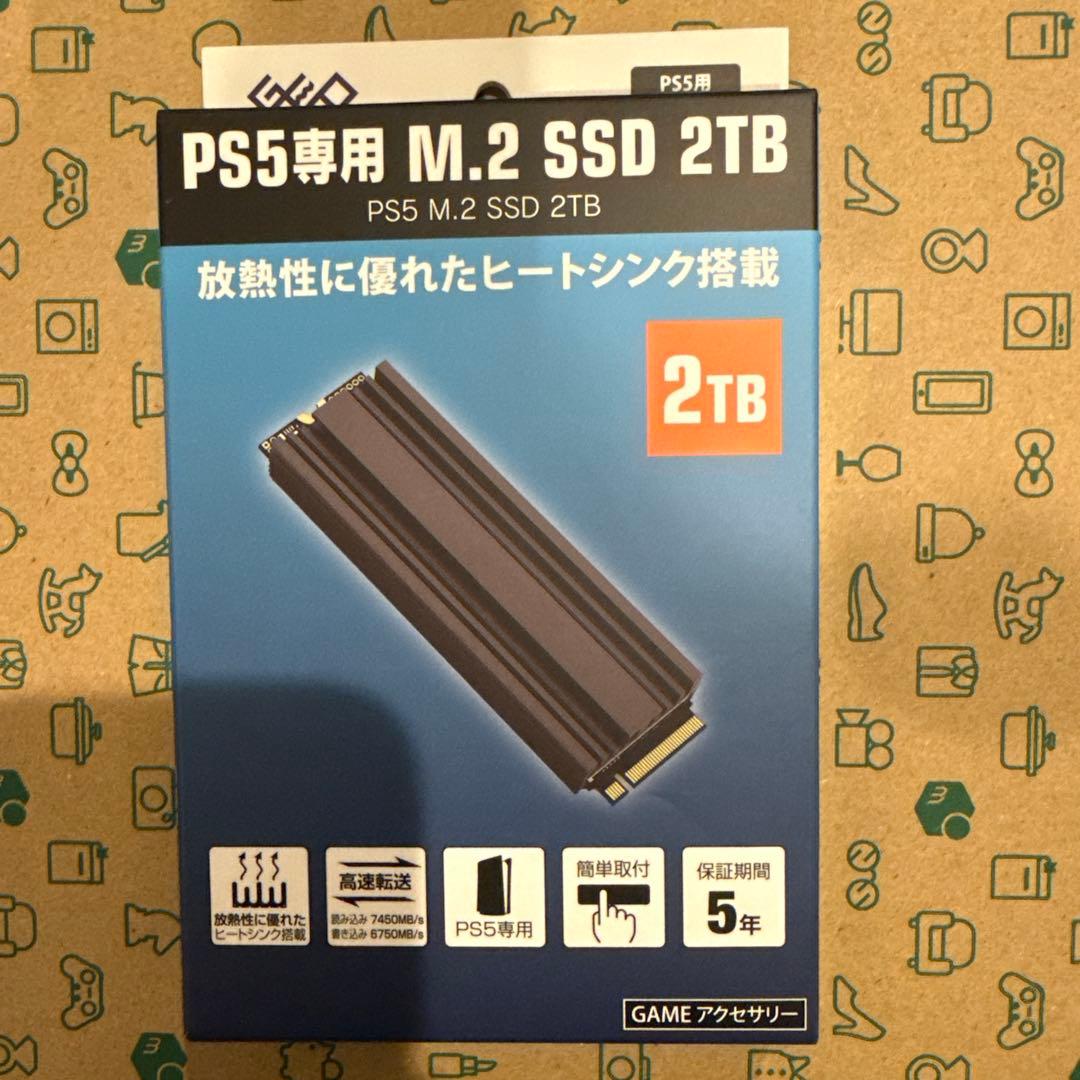 GEO PS5専用 M.2 SSD 2TB 未開封品 - メルカリ