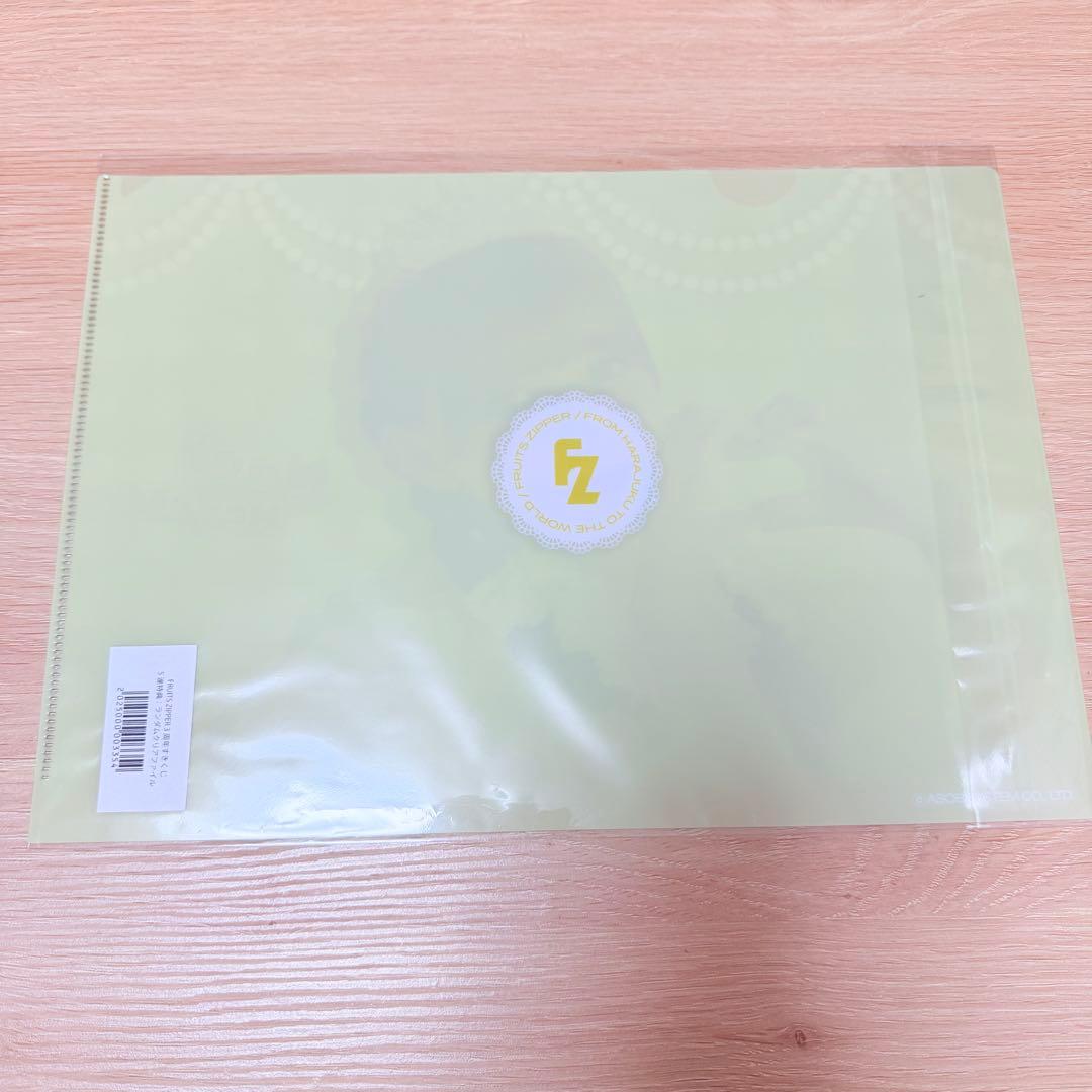 FRUITS ZIPPER 3周年すきくじ 5連特典 クリアファイル 早瀬ノエル