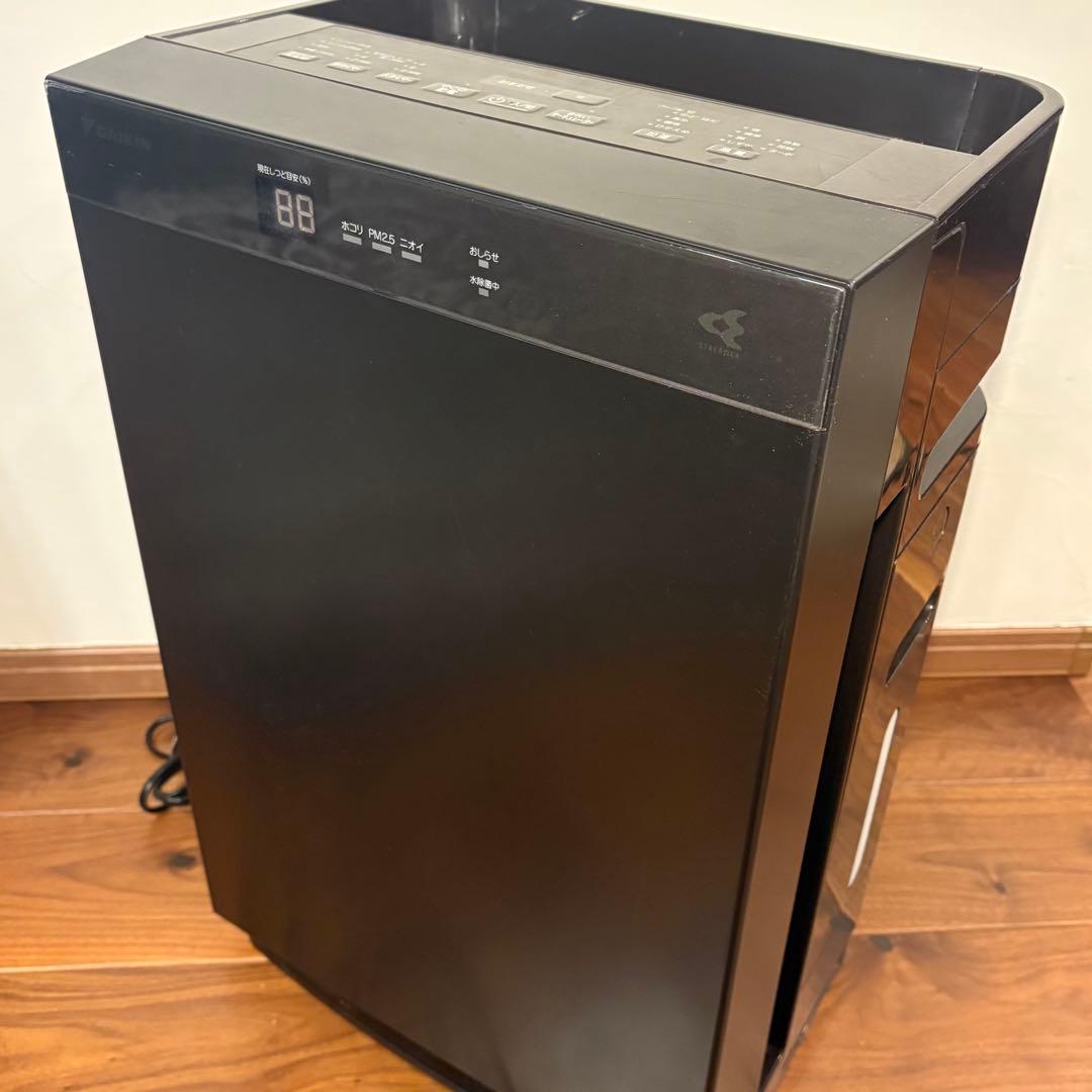 DAIKIN 空気清浄機 ブラウン　MCK70TKS-T DAIKIN 加湿空気清浄機 MCK70XKS-T ビターブラウン ケーズデンキ