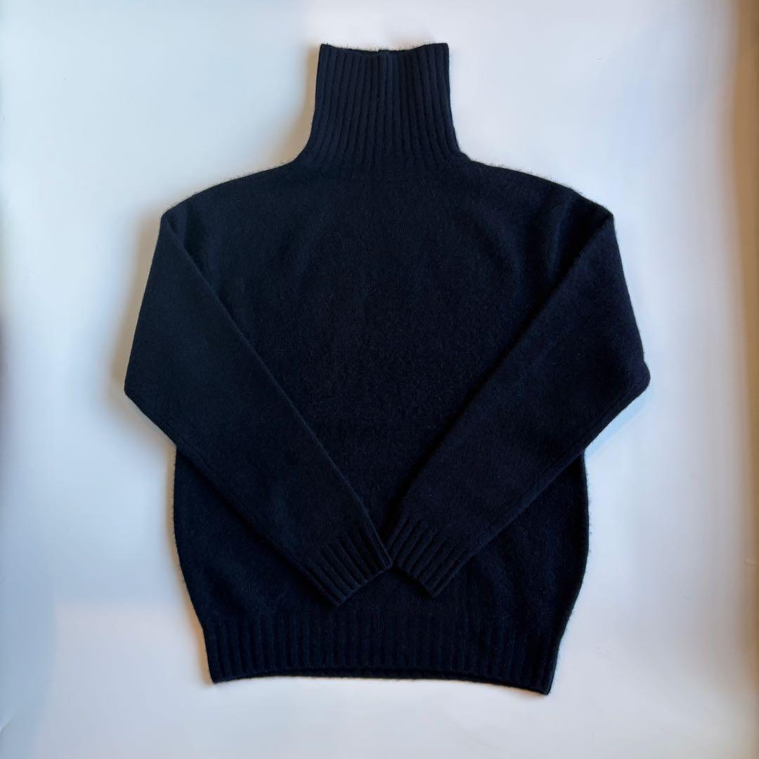 田中さんのセーター ARROW57. カシミヤセーター トックリ ネイビー