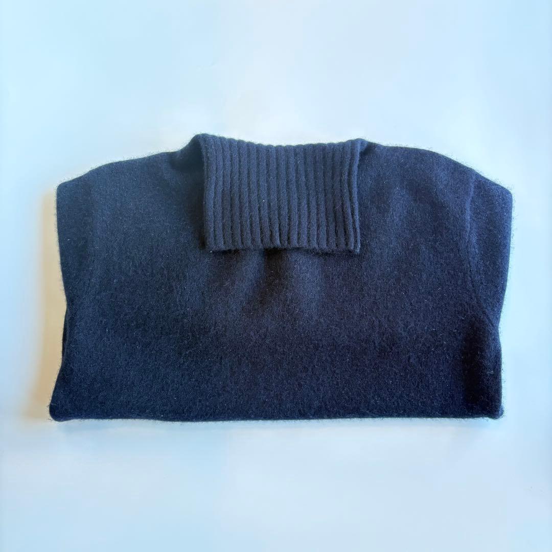 田中さんのセーター ARROW57. カシミヤセーター トックリ ネイビー