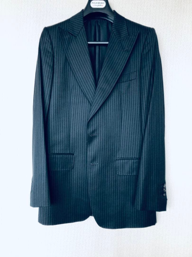 Yves Saint Laurent ストライプ ビジネスジャケット 楽天市場】ストライプ ジャケット（ブランドイヴ・サンローラン