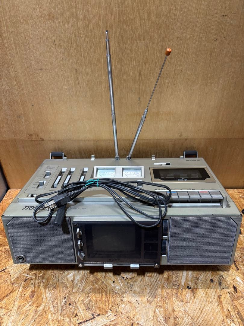 昭和レトロ カセット TV-AM/FMレシーバー FX-400 SONY 昭和レトロ カセット TV-AM/FMレシーバー FX-400 SONY - メルカリ
