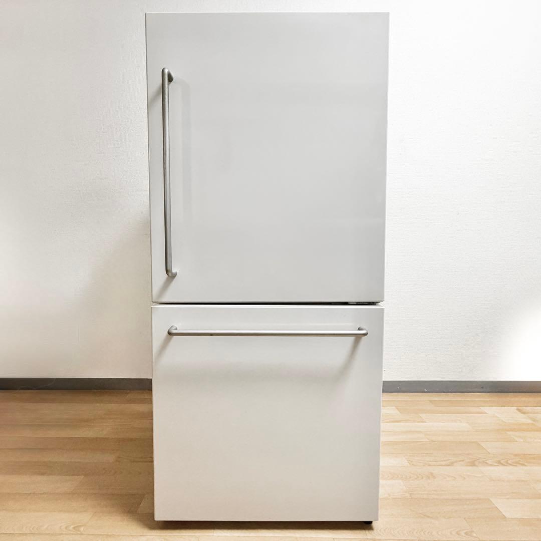 【Shimon Ono】 無印良品 冷蔵庫 157L MJ-R16A 157L 2ドア冷蔵庫 無印良品 MJ-R16A-2 2017年製 バータイプ 良品計画