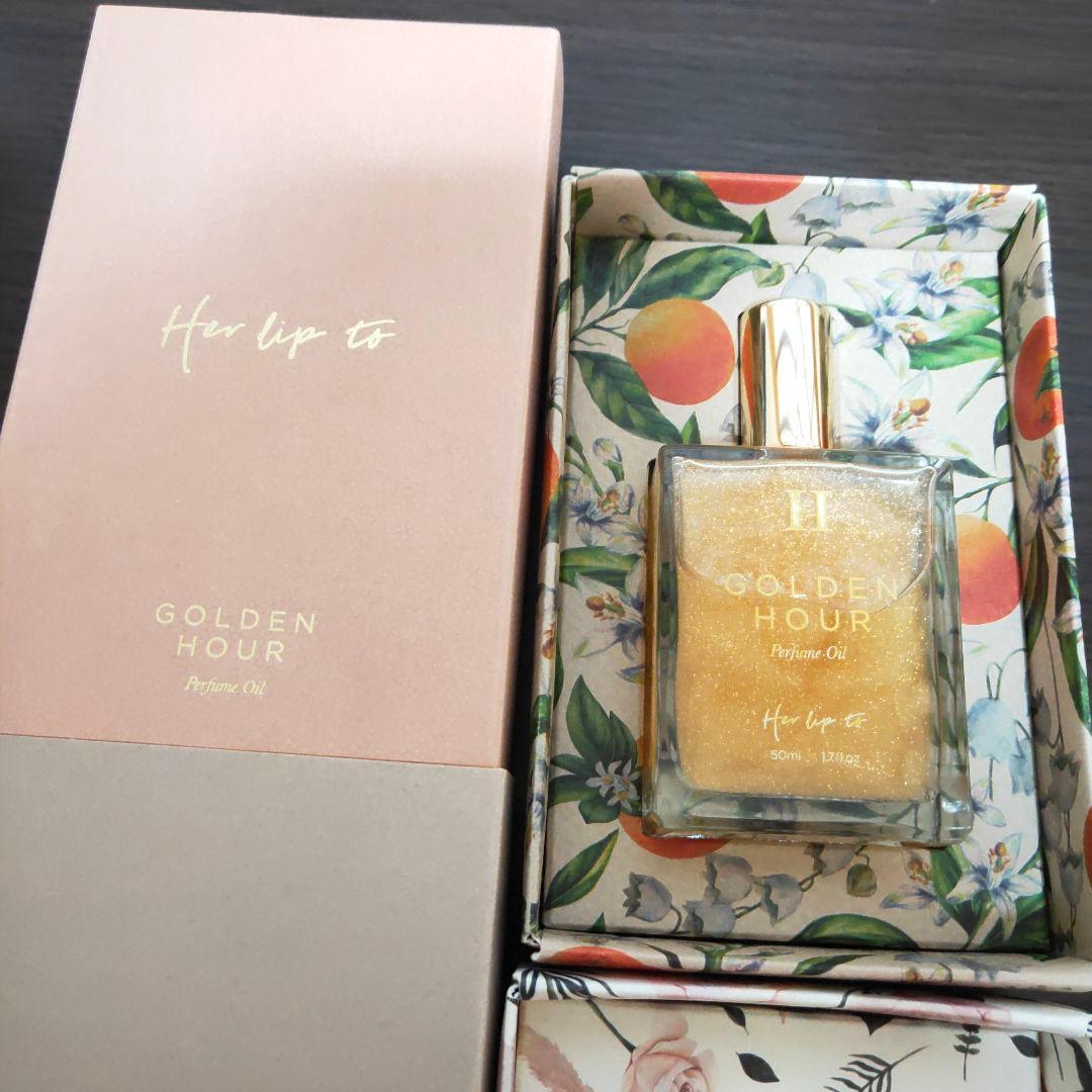 香水(女性用) Her lip to -GOLDEN HOUR , NUDE FLOWER-