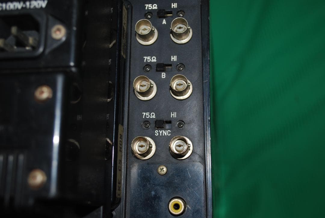 Ikegami6インチカラーモニターTM6-1AV中古動作品の出品です。 - メルカリ