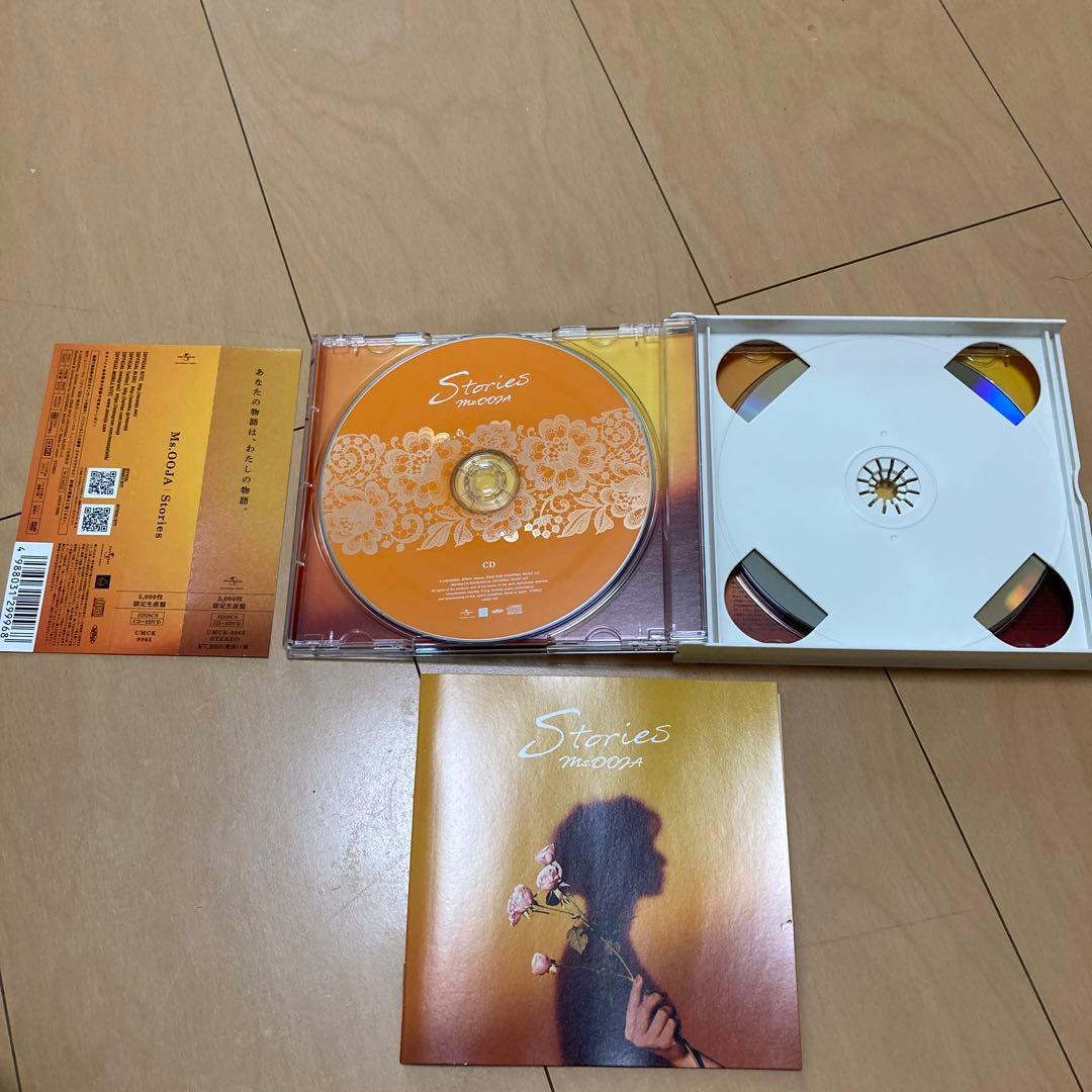 【即購入ok!!】Ms.OOJA 『Stories』5000枚限定生産