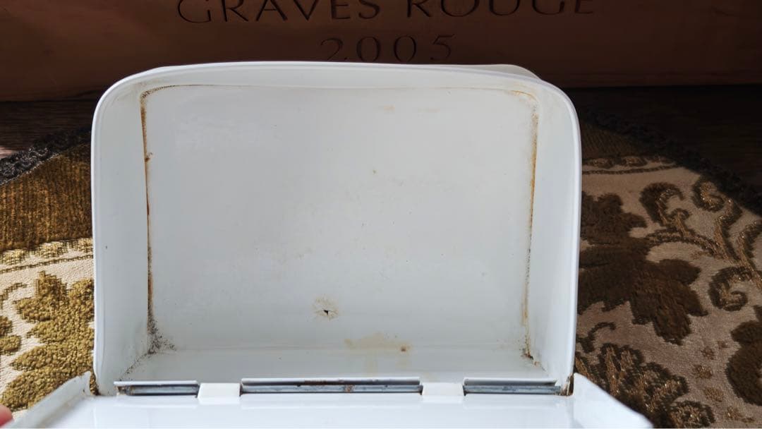 【美品・希少】ホーロー製マッチ缶 “Allumettes”フランスヴィンテージ