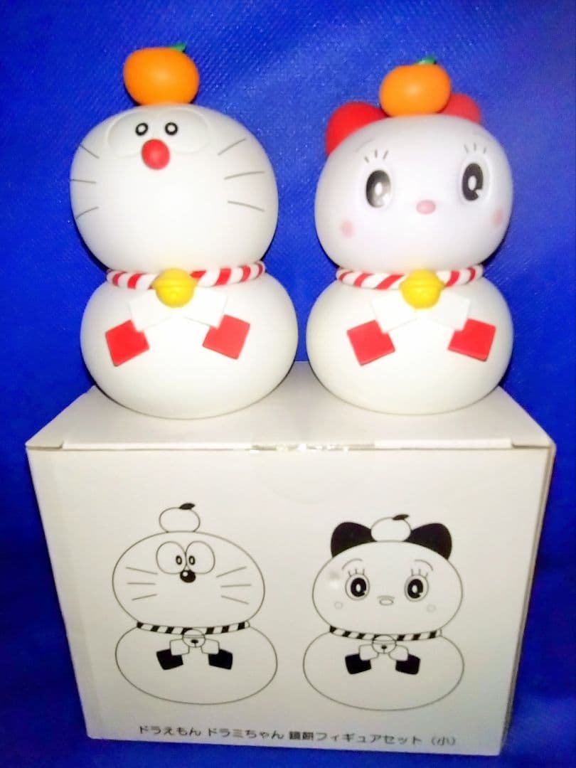 郵便局限定鏡餅ドラえもんフィギュアセット - メルカリ