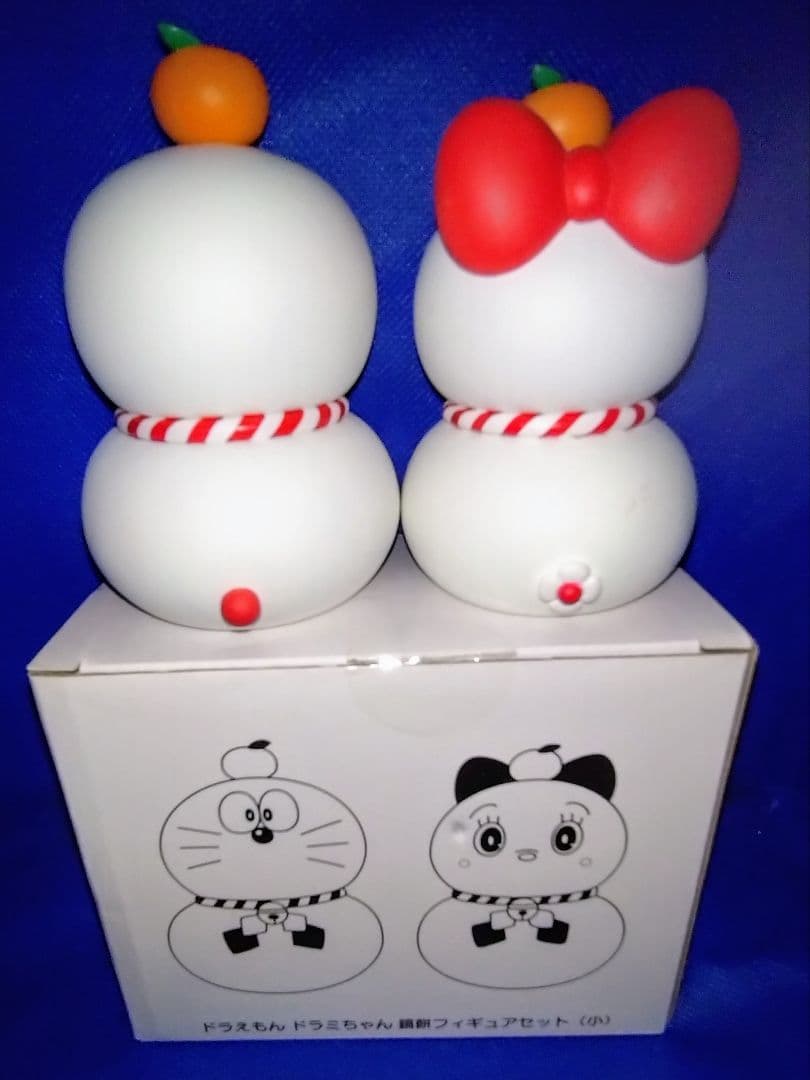 郵便局限定鏡餅ドラえもんフィギュアセット - メルカリ