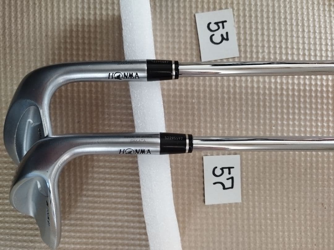 ホンマ ウエッジセット 53° 57° - メルカリ