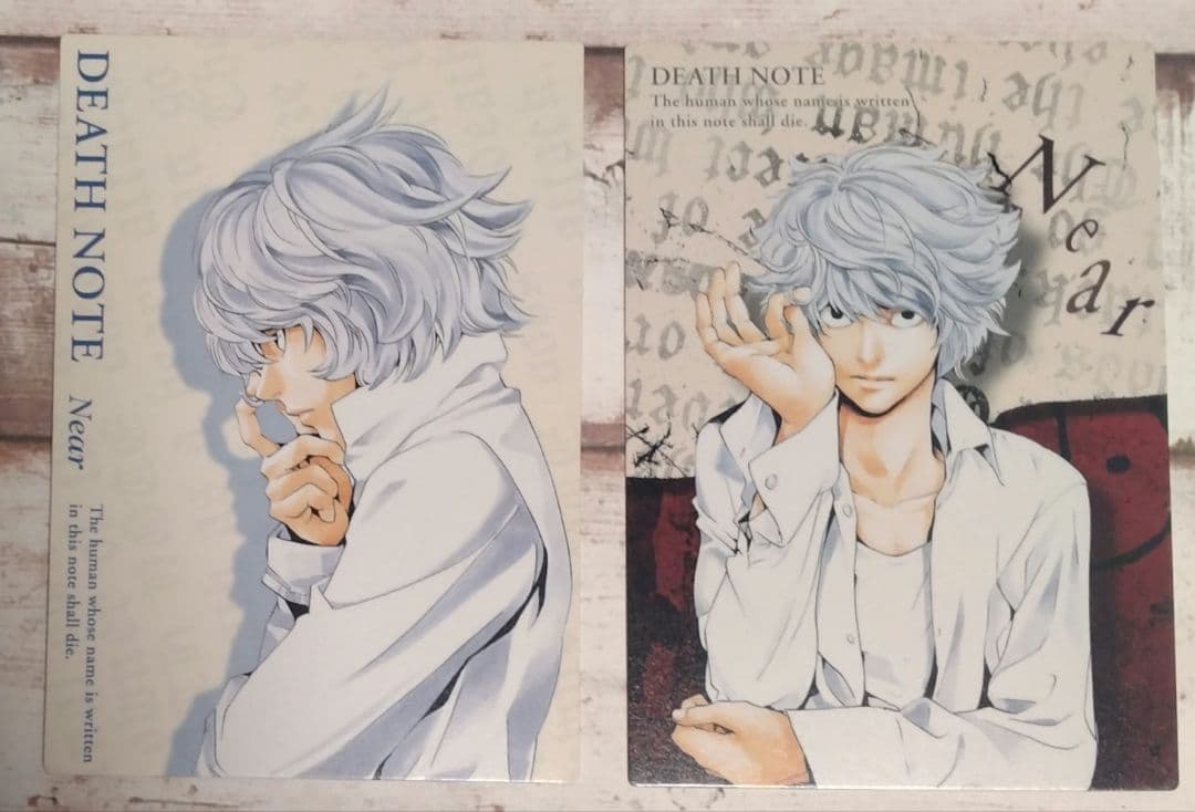 DEATH NOTE デスノート カード ニア 40 44 セット - メルカリ