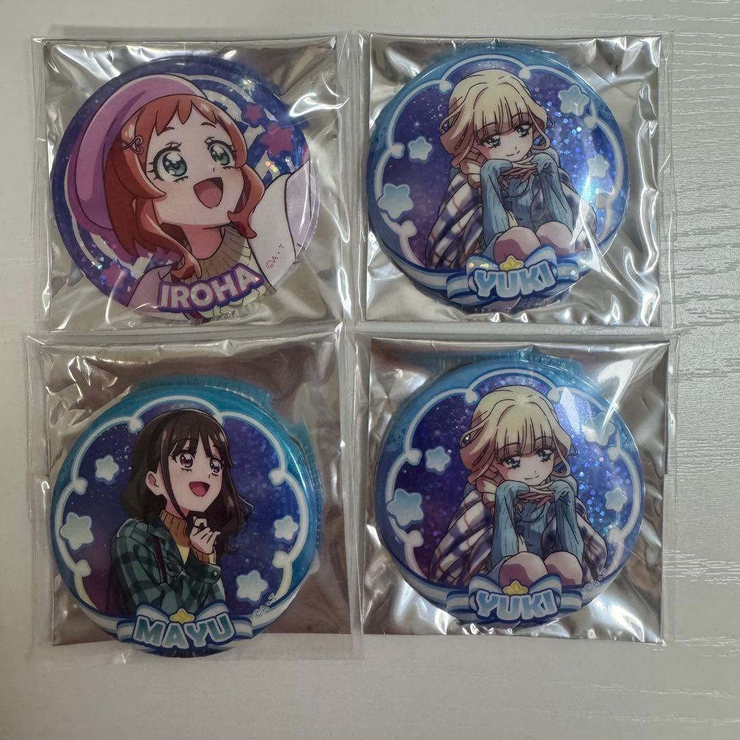 猫屋敷ユキ 猫屋敷まゆ 缶バッジ 引き わんだふるぷりきゅあ ドリーム