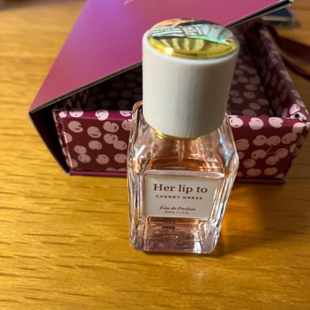 Her lip to Eau de Parfum CHERRY DRESS - メルカリ