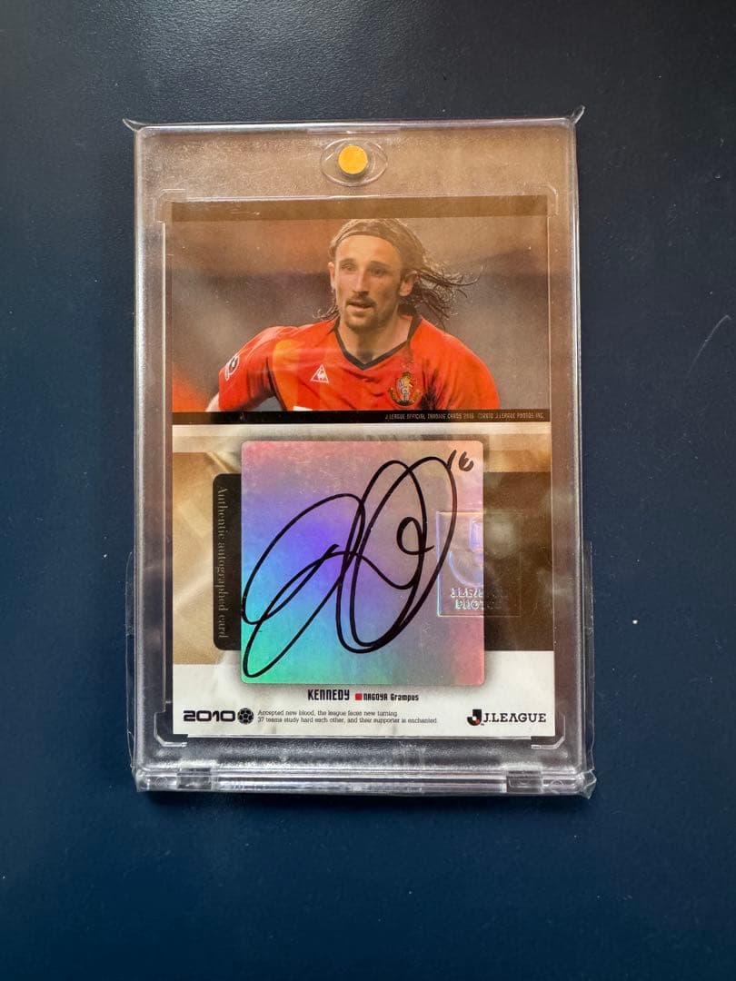 2010 Jリーグ 名古屋グランパス ケネディ 直筆サインカード 30枚限定