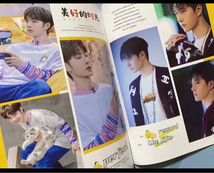 陳情令 王一博【时光与你都很甜】王一博写真集 - メルカリ