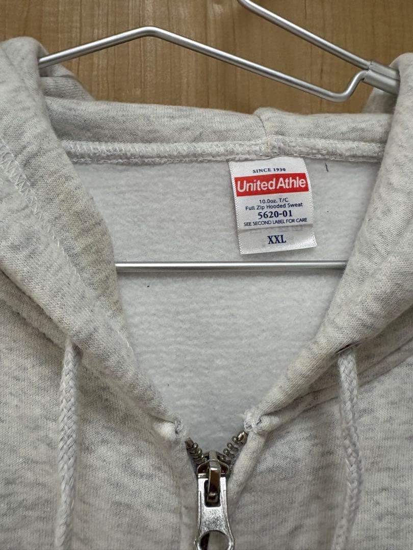 ほぼ未使用】PALEDUSK ジップアップパーカー XXL グレー - メルカリ