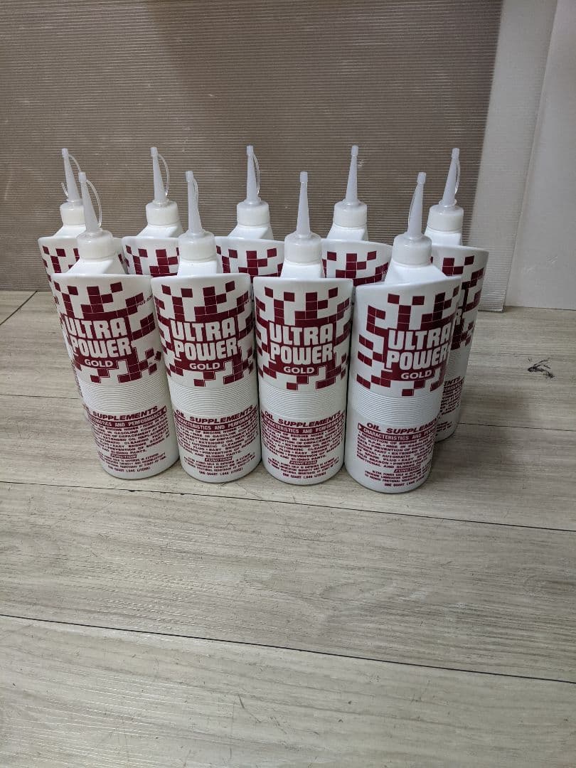 未使用品　ULTRA POWER GOLD ウルトラパワーゴールド オイル 9本 Yahoo!オークション -「(ゴールド 金 gold)」(添加剤) (オイル)の落札