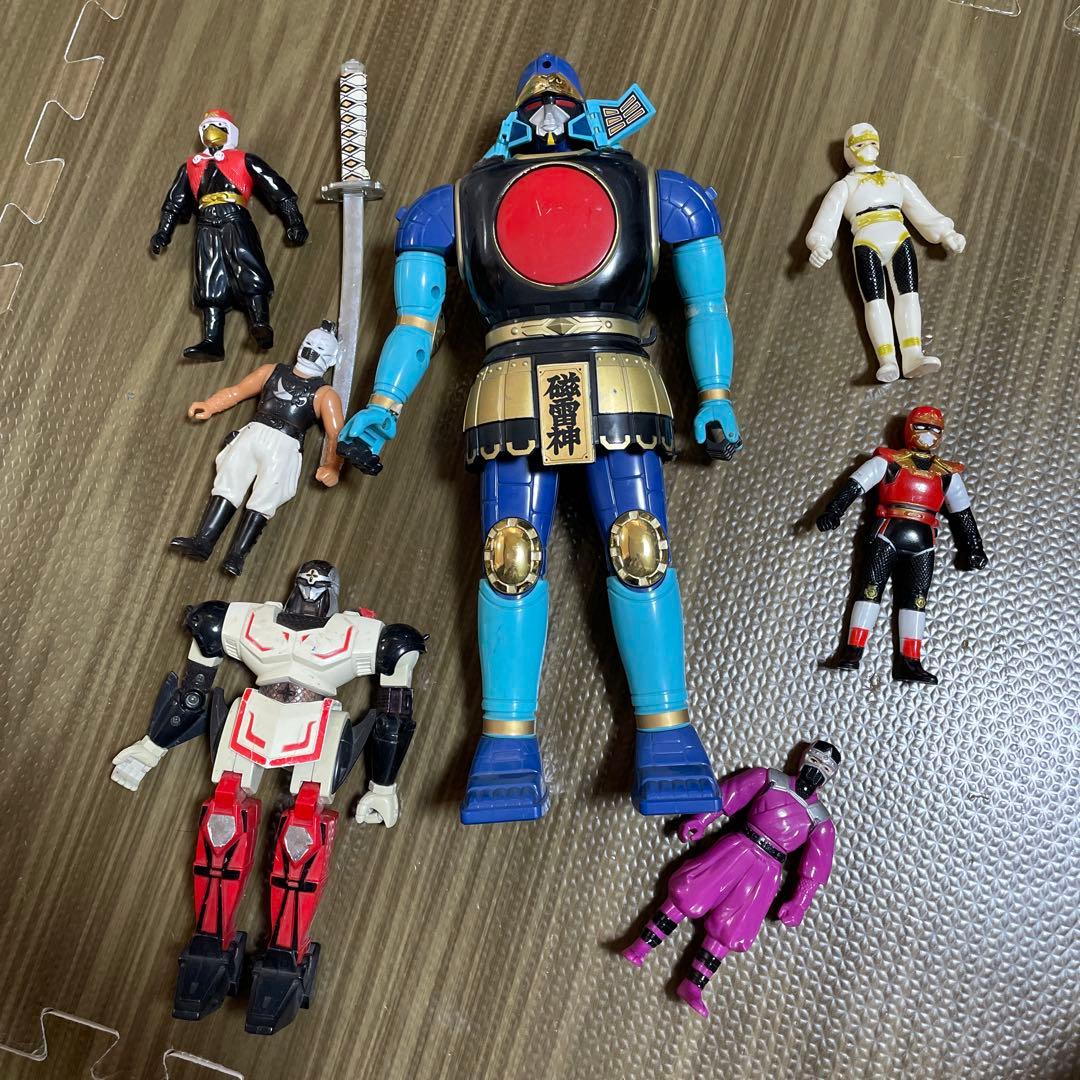 世界忍者戦ジライヤ 巨大 磁雷神 BANDAI ジライジン バンダイ - メルカリ