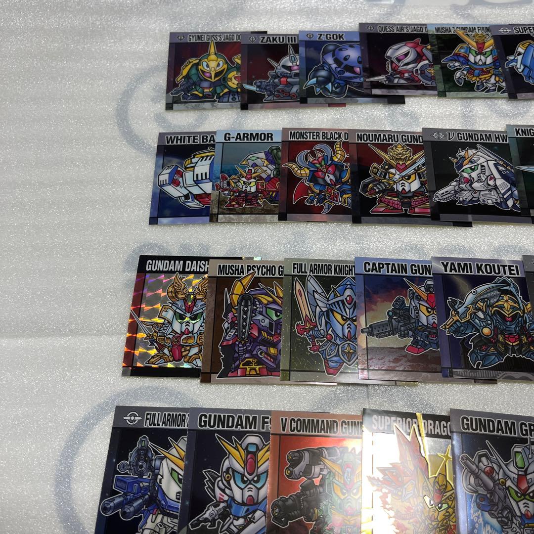 最新弾 元祖SDガンダム スナック 2弾 メタリックシール 全33種