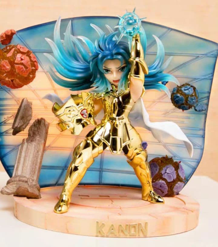 聖闘士星矢 双子座 ジェミニ カノン 聖型SD 海外限定販売 フィギュア GK Amazon | 聖闘士星矢 双子座 ジェミニ カノン 聖型SD 海外 フィギュア
