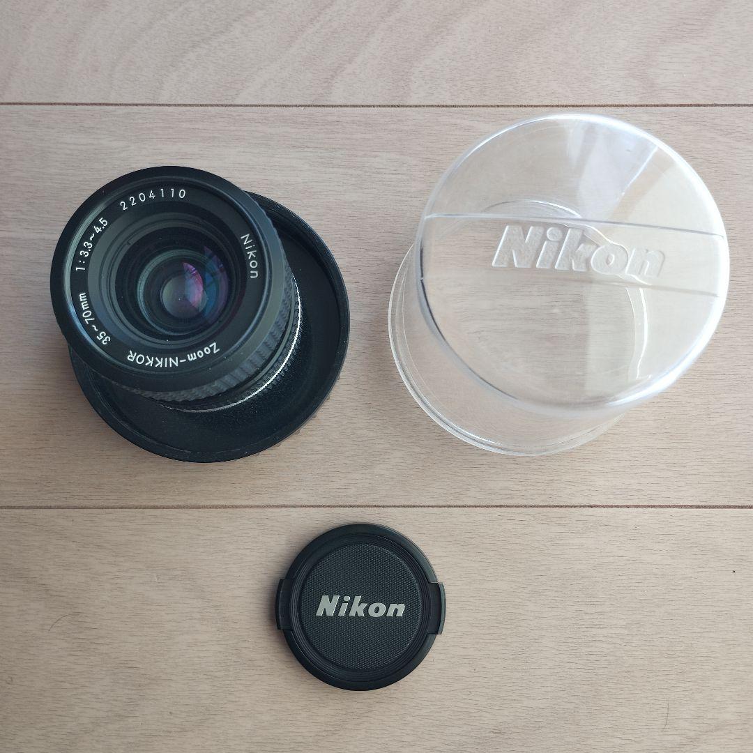 ニコン　Ai-S　ズームニッコール　35-70mm　フロントキャップ、ケース付き ニコン AI Zoom Nikkor 35-70mm F3.3-4.5S 価格比較 - 価格.com