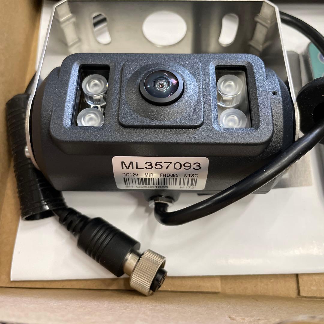 新車取外し品】 三菱ふそう純正バックカメラ 7インチバックモニター