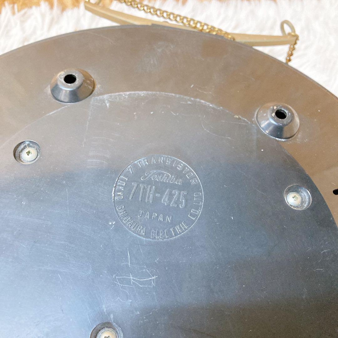 TOSHIBA 東芝 壁掛けラジオ トランジスタラジオ 7TH-425 レトロ - メルカリ