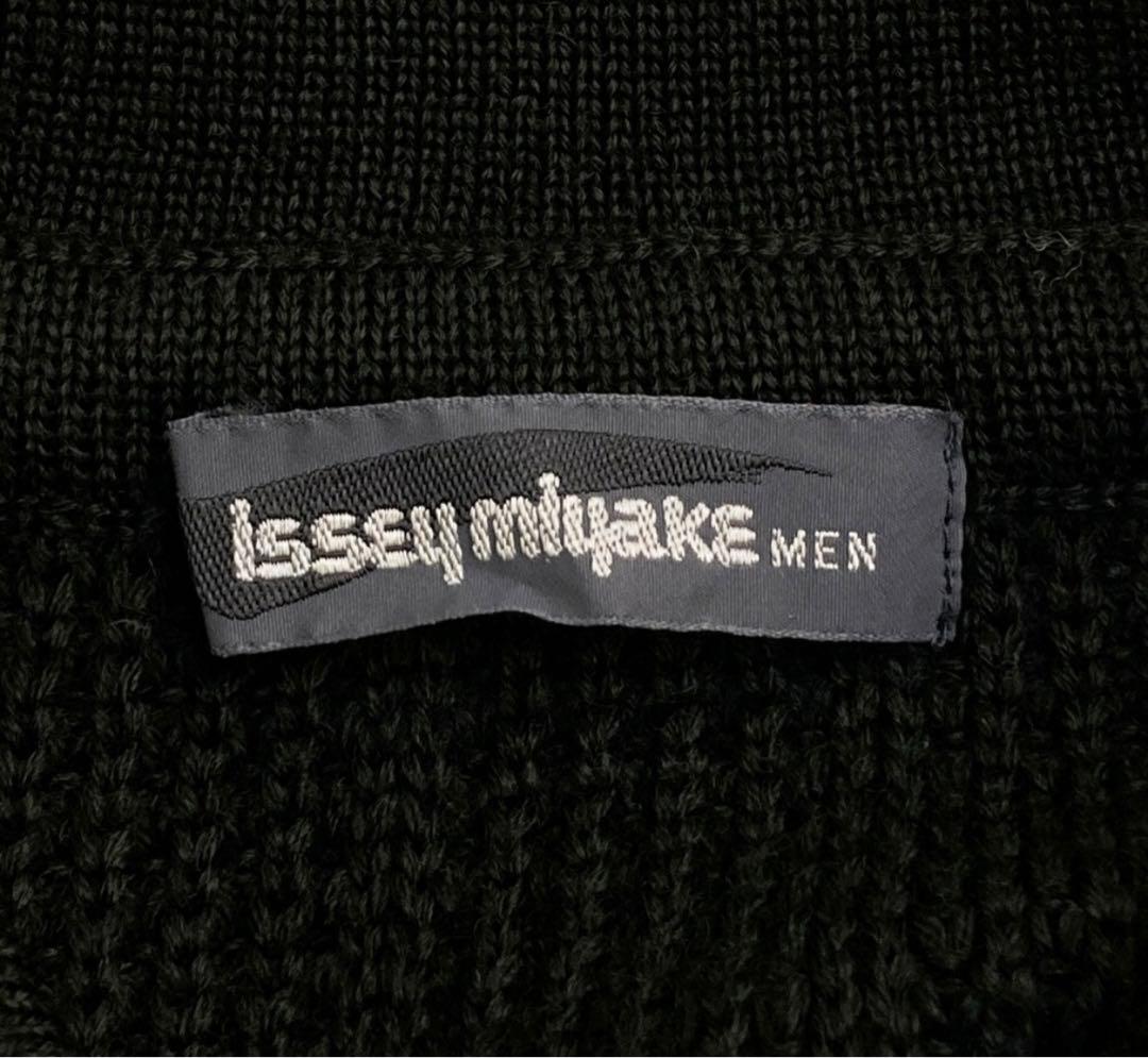 ISSEY MIYAKE MEN ポロシャツ 筆タグ 襟付き ニットセーター - メルカリ