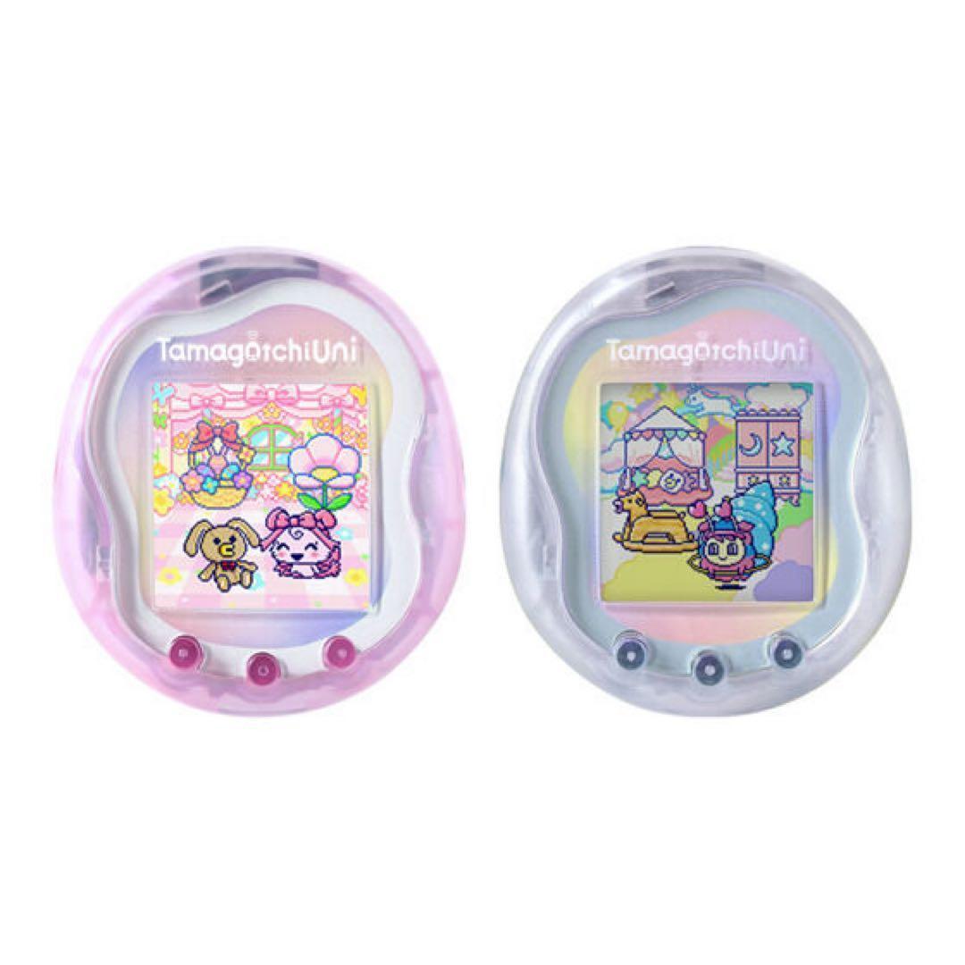 【新品未開封】 Tamagotchi Uni Pink/White たまごっち 新品】26年8月入荷次第発送予定 【ピンク】Tamagotchi Uni Aurora Pink