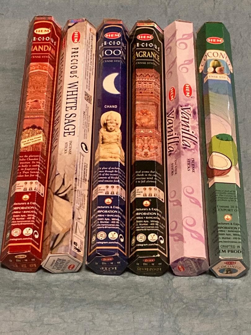 残5 お香 6種6箱セット-A スティック #香る城NET - メルカリ