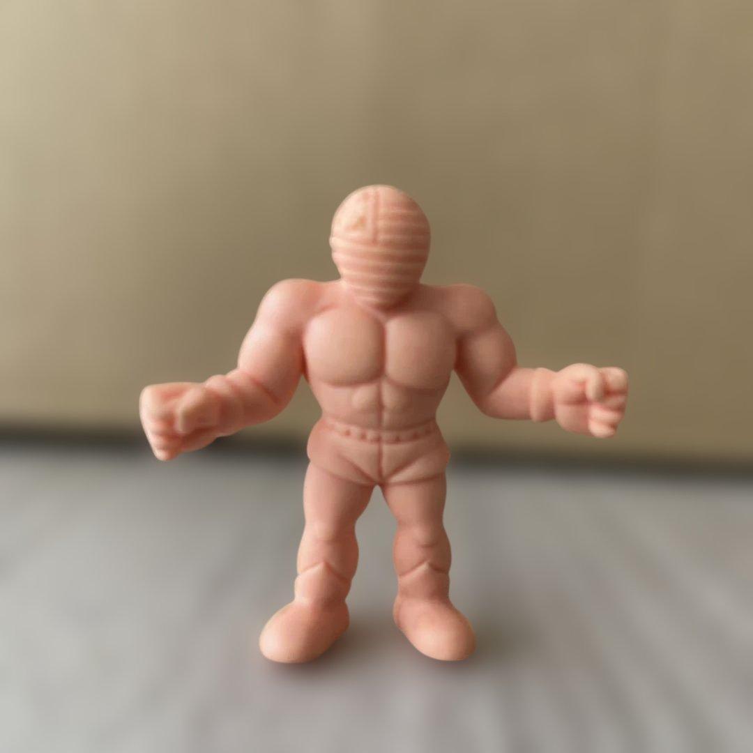 キン肉マン ミスター・アメリカン キン消し 消しゴム人形 当時物 肌色